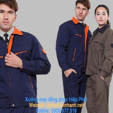5 mẫu quần áo bảo hộ lao động đẹp nhất quận 9 TP HCM