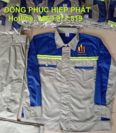 May Quần áo bảo hộ lao động cho công ty Kim Vinh Phát tại Phú Quốc