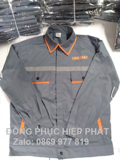 Đồng phục bảo hộ lao động chất lượng số lượng ít của Long Châu tại Bình Tân