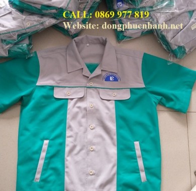 Mẫu đồng phục bảo hộ lao động giá rẻ chất lượng của Nhà Máy In tại Lai Châu
